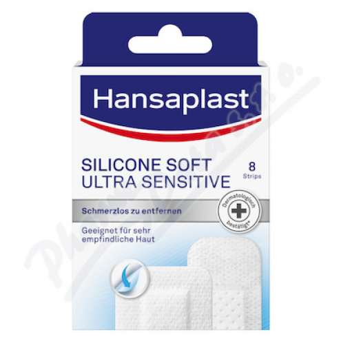 Hansaplast Silicone Soft náplast 8ks
